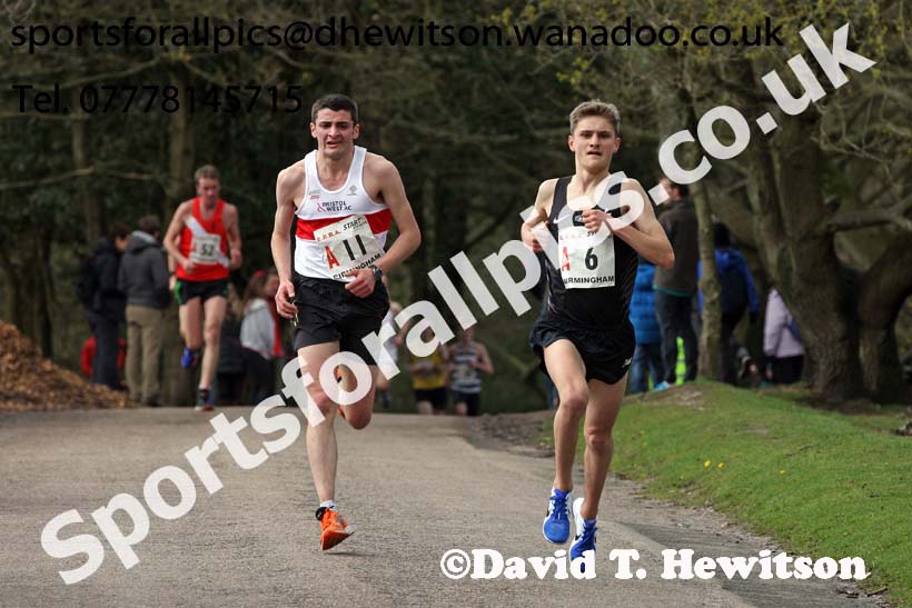 Senior mens English National 12 Stage Road Relay, 2016 English National 12 and 6 Stage Road Relays, Sutton Coldfield, Birmingham. Photo: David T. Hewitson/Sports for All Pics